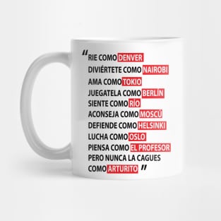 No la cagues como arturito Mug